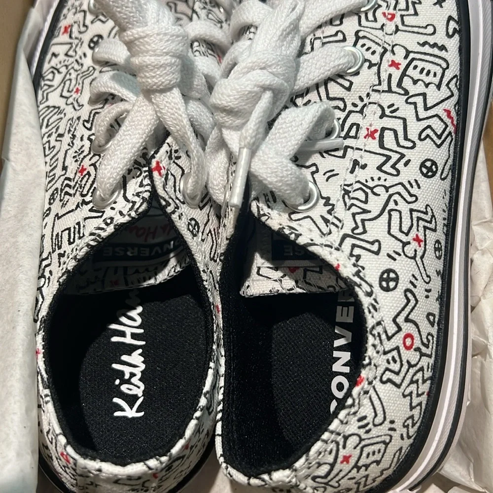Converse Chuck Taylor All Star Ox Keith Haring Size 2 Youth